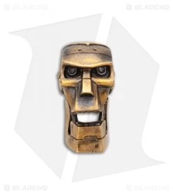 RUS Beads Shop Futuristic Robot Skull W/ Moving Jaw Lanyard Bead - Bronze 8 RUS Beads Shop Futuristic Robot Skull W/ Moving Jaw Lanyard Bead - Bronze -Knife Shop RUS Beads Shop Futuristic Robot Skull Moving Jaw Lanyard Bead Bronze BHQ 87101 er open