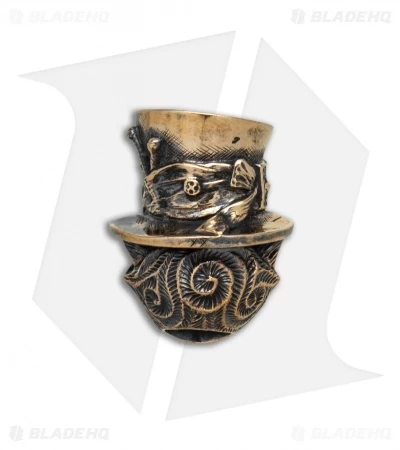 RUS Beads Shop Mad Cat Lanyard Bead - Bronze 4 RUS Beads Shop Mad Cat Lanyard Bead - Bronze - Image 2