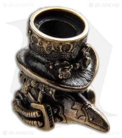 RUS Beads Shop Plague Doktor Lanyard Bead - Bronze