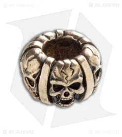 RUS Beads Shop Skull Band Lanyard Bead - Bronze