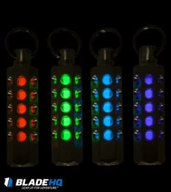 Spalinger Brass Hex Tritium Lantern (Satin Torched) -Knife Shop Spalinger Brass Hex Tritium Lantern Satin Torched BHQ 83535 jr colors