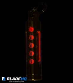 Spalinger Gear Brass Round Lantern (Satin) 18 Spalinger Gear Brass Round Lantern (Satin) -Knife Shop Spalinger Gear Brass Round Lantern Satin BHQ 85715 jr red glow