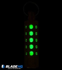 Spalinger Gear Brass Hex Carved Tritium Lantern (Torched) -Knife Shop Spalinger Gear Tritium Lantern Brass Hex Carved Torched BHQ 87180 jr green glow