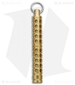 Spalinger Gear Brass Round XL Grooved Tritium Lantern (Satin)