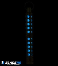 Spalinger Gear Brass Round XL Grooved Tritium Lantern (Satin) 12 Spalinger Gear Brass Round XL Grooved Tritium Lantern (Satin) -Knife Shop Spalinger Gear Tritium Lantern XL Brass BHQ 87160 jr blue glow