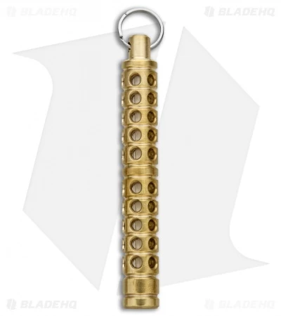 Spalinger Gear Brass Round XL Grooved Tritium Lantern (Satin) 3 Spalinger Gear Brass Round XL Grooved Tritium Lantern (Satin)