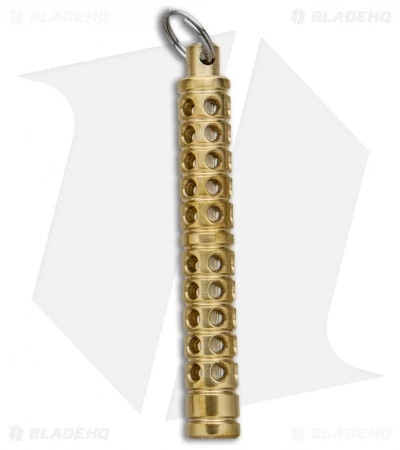 Spalinger Gear Brass Round XL Grooved Tritium Lantern (Satin) 5 Spalinger Gear Brass Round XL Grooved Tritium Lantern (Satin) - Image 3