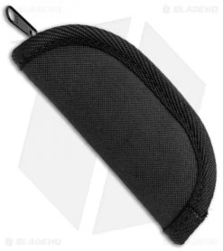 Spyderco Small Knife Zippered Pouch Travel Case C18NC -Knife Shop Spyderco Small Knife Zippered Pouch Travel Case BHQ 115757 jr side