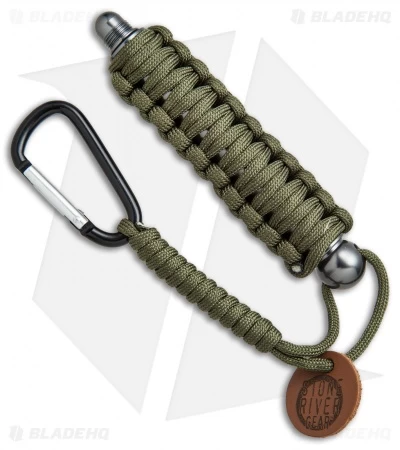 Stone River Gear Survival Firestarter And Sharpener W/ OD Green Paracord 3 Stone River Gear Survival Firestarter And Sharpener W/ OD Green Paracord
