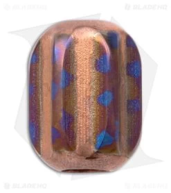 TiSurvival Copper/Titanium Hex Lanyard Bead - Hot Spot