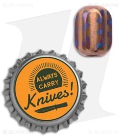 TiSurvival Copper/Titanium Hex Lanyard Bead - Hot Spot 7 TiSurvival Copper/Titanium Hex Lanyard Bead - Hot Spot -Knife Shop TiSurvival Copper Ti Hex Lanyard Bead Hot Spot BHQ 174991 jr bottlecap