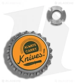 TiSurvival Modular Titanium Lanyard Bead W/ Grooves & Cavities - Stonewashed 10 TiSurvival Modular Titanium Lanyard Bead W/ Grooves & Cavities - Stonewashed -Knife Shop TiSurvival Modular ti lanyard bead grooves cavities stonewashed BHQ 72229 er bottlecap