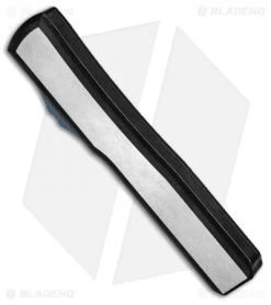 Marfione Custom Ultratech D/E OTF Knife Two-Tone DLC (3.4" Polish) -Knife Shop Ultratech Marfione DLC Mirror Blue BHQ 49022 jr side