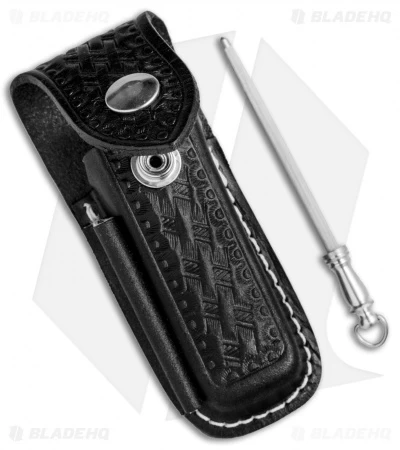 Victorinox Zermatt 4.75" Black Leather Belt Pouch 33205 4 Victorinox Zermatt 4.75" Black Leather Belt Pouch 33205 - Image 2