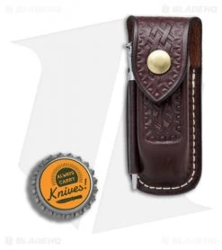 Victorinox Zermatt XL Brown Leather Belt Sheath W/ Sharpening Steel 33212 -Knife Shop Victorinox Zermatt XL Brown leather belt sheath sharpening steel BHQ 64558 er bottlecap