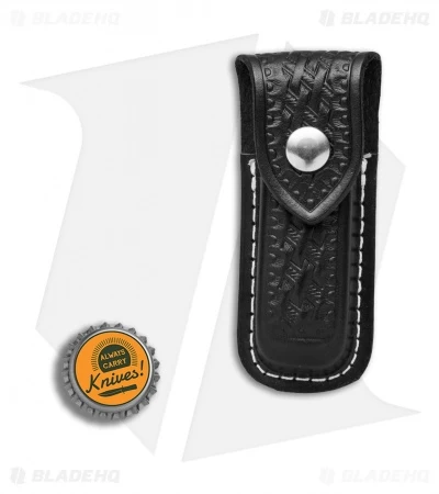 Victorinox Zermatt Large Black Leather Belt Pouch 33208 4 Victorinox Zermatt Large Black Leather Belt Pouch 33208 - Image 2