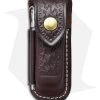 Victorinox Zermatt Large Brown Leather Belt Sheath W/ Sharpening Steel 33208 -Knife Shop Victorinox Zermatt brown leather belt sheath sharpening steel BHQ 64556 er