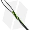 WE Knife Co. Tied Paracord Lanyard (Green/Black) A-03A -Knife Shop WE Knife Co Tied Paracord lanyard green black BHQ 74764 er