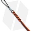 WE Knife Co. Tied Paracord Lanyard W/ Titanium Bead (Orange/Black) A-01C 2 WE Knife Co. Tied Paracord Lanyard W/ Titanium Bead (Orange/Black) A-01C -Knife Shop WE Knife Co Tied Paracord lanyard ti bead orange black BHQ 74762 er