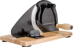 Zassenhaus Manual Bread Slicer Classic Hand Crank 11.75 In By 8 In - Black