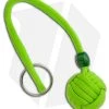 Monkeyz Paw Lime Green Paracord Lanyard (Small 3/4" Ball) 1 Monkeyz Paw Lime Green Paracord Lanyard (Small 3/4" Ball) -Knife Shop ball lanyard neon green az849