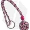 Monkeyz Paw Pink Camo Paracord Lanyard (Small 3/4" Ball) -Knife Shop ball lanyard pink camo az888