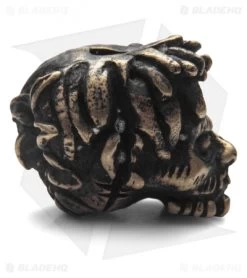 Bastinelli Creations Zombie Bead Bronze -Knife Shop bastinelli bronze zombie bead side