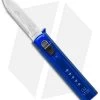 Mini D/A OTF Automatic Knife Lighter Blue (2.1" Satin) Refillable Butane -Knife Shop blade play lighter otf blue cm