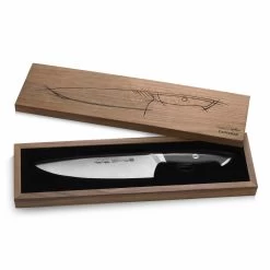 Cangshan 8" Chef Knife - Black 12 Cangshan 8" Chef Knife - Black -Knife Shop cangshan 8 chef knife black inset4
