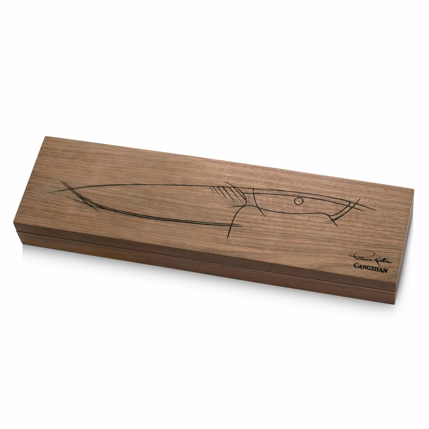 Cangshan 8" Chef Knife - Black 8 Cangshan 8" Chef Knife - Black - Image 6