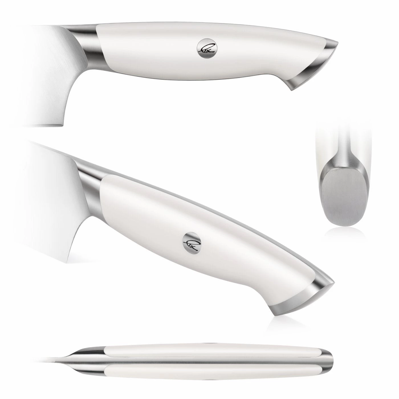 Cangshan 8" Chef Knife - White 4 Cangshan 8" Chef Knife - White - Image 2