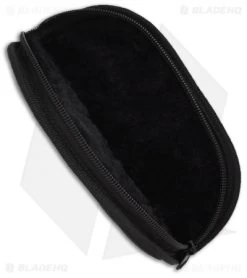 Vinyl Zipper Storage Case Pouch (7") -Knife Shop case ac97 open