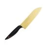 Chroma Kasumi Titanium: 7" Santoku Knife - Gold -Knife Shop chroma kasumi titanium santoku knife gold ktg02