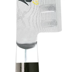 Shun Classic - 7" Hollow Ground Santoku Knife- Personalized Engraving Available -Knife Shop dm0718 knife bolster