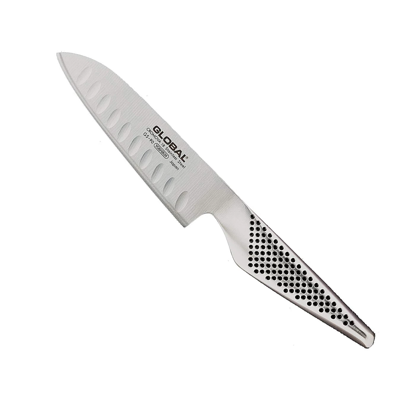 Global GS-90 - 5" Hollow Ground Santoku Knife 3 Global GS-90 - 5" Hollow Ground Santoku Knife