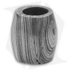 Tallen Convex Barrel Bead (Damascus) -Knife Shop grindworx convex bead 2 damascus bhq 14120 jr
