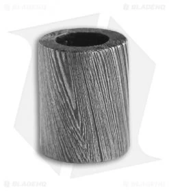 Tallen Straight Cylinder Barrel Bead (Damascus)