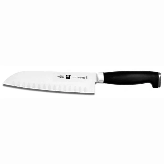 Henckels Four Star II - 7" Santoku Knife W/Hollow Edge 3 Henckels Four Star II - 7" Santoku Knife W/Hollow Edge
