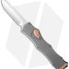 Heretic Knives Hydra Drop Point OTF Automatic Knife Cu/CF (3.6" Mirror)