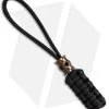 Darrel Ralph DDR Gold Titanium Bead W/ Black Paracord Lanyard Fob