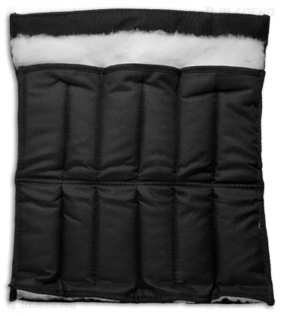 12 Knife Attache Storage Case Pouch (Black Nylon / Fleece Lined) 4 12 Knife Attache Storage Case Pouch (Black Nylon / Fleece Lined) - Image 2