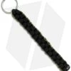 OD Green & Black 550 Paracord Lanyard Keychain Boondoggle W/ Split Ring -Knife Shop lanyard od black az828