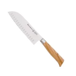 Messermeister Oliva Elite - 7" Kullenschliff Santoku Knife