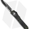 Microtech UTX-70 S/E OTF Automatic Knife (2.4" Green Camo Serr) 148-2GC
