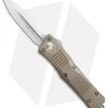 Microtech Combat Troodon D/E OTF Automatic Knife Tan (3.8" Stonewash) 142-10TA -Knife Shop microtech combat troodon de tan sw 142 10TA BHQ 50466 jr 1