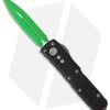 Microtech UTX-85 Jedi Master D/A OTF Automatic Knife (3.125" Green) -Knife Shop microtech utx jedi master green cm