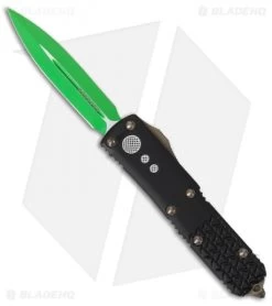 Microtech UTX-85 Jedi Master D/A OTF Automatic Knife (3.125" Green)