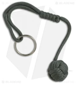Monkeyz Fist Foliage Green Paracord Lanyard Knot (Small 3/4" Ball)