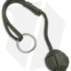 Monkeyz Fist Green Paracord Lanyard Knot (Large 1-1/4" Ball)