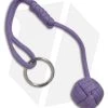 Monkeyz Fist Violet Paracord Lanyard Knot (Small 3/4" Ball) -Knife Shop munkey fistz purple small 203